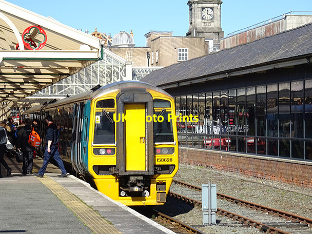 Photo 6"x4" An Arriva Wales train stands in the terminus station at Aberystwyth Aberystwyth c2016