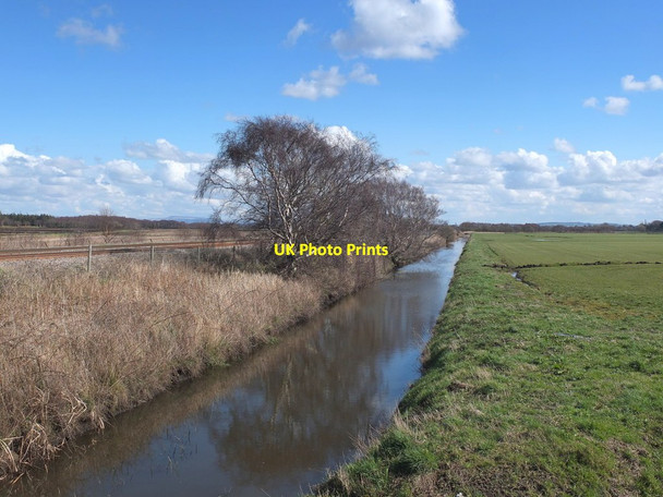 Photo 6"x4" Drummersdale Drain from Wyke Cop Road Carr Cross c2016