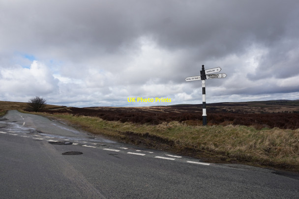Photo 6"x4" Road junction at Boarsgrove Newtown\/SK0663 c2016