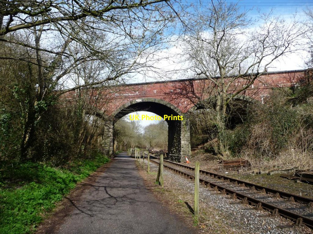 Photo 6"x4" Cherry Garden Lane bridge, Willsbridge Keynsham\/ST6568 c2016
