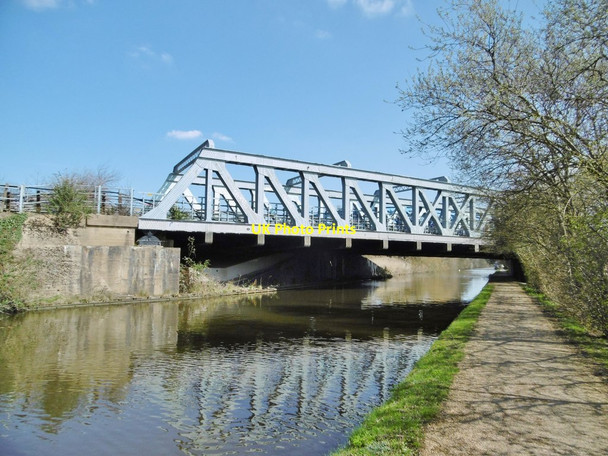 Photo 6"x4" Greenford, railway bridge Northolt c2016