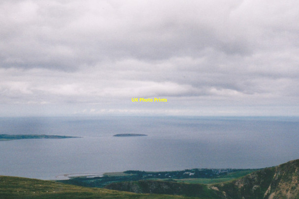 Photo 6"x4" View northwards from the northern spur of Llwytmor Gorddinog c1997