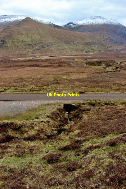 Photo 6"x4" Culvert under the A838 in Strath Dionard Cnoc an Fhreiceadain\/NC3259 c2016