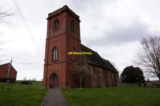Photo 6"x4" St Peters Church, Norbury Norbury\/SJ7823 c2016