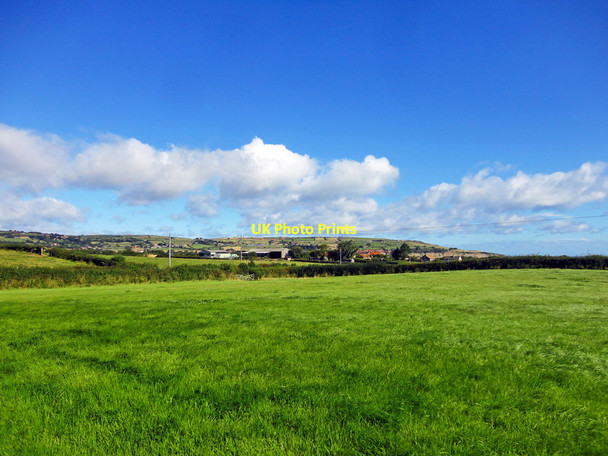 Photo 6"x4" Green Fields South House Farm Fylingthorpe c2015