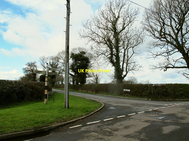 Photo 6"x4" Junction of Cledford Lane and Jones's Lane, Sproston Sproston Green c2016