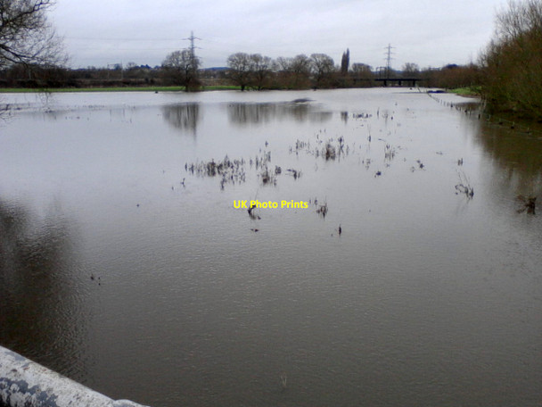 Photo 6"x4" Flooding at Baswich Stafford c2013