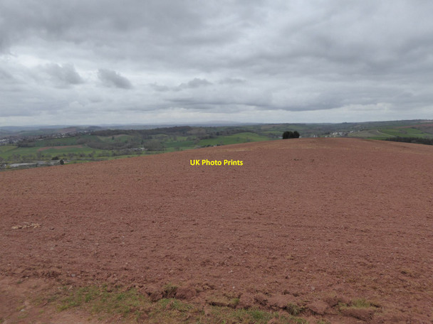 Photo 6"x4" View to Dartmoor Crediton c2016