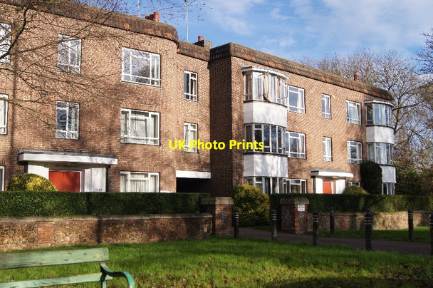 Photo 6"x4" Fine flats - The Fen Causeway Cambridge\/TL4658 c2015