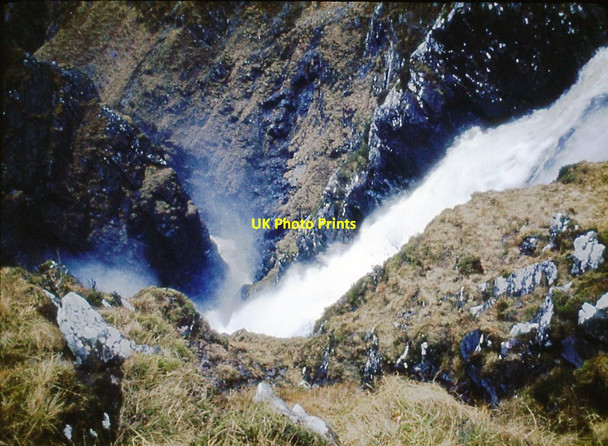 Photo 6"x4" Plummeting Falls of Glomach Falls of Glomach c1972