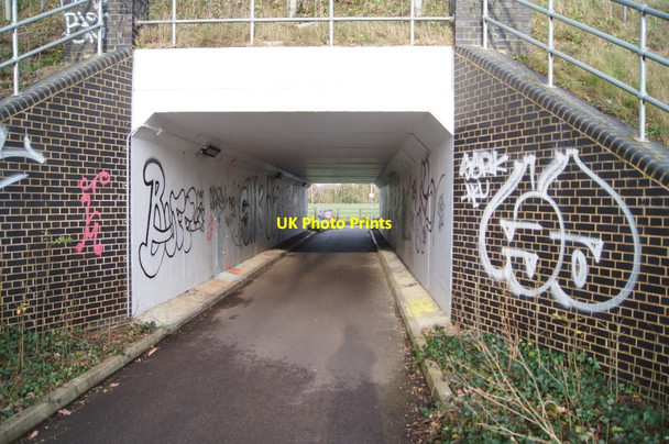 Photo 6"x4" Added tunnel under Long Road Trumpington c2015