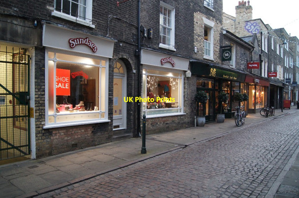 Photo 6"x4" Shops in Green Street Cambridge\/TL4658 c2015