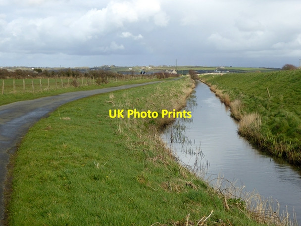 Photo 6"x4" North Side Drain, Afon Cefni Capel Mawr c2016 P1