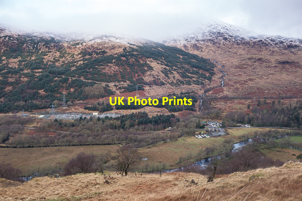 Photo 6"x4" View across Glen Falloc towards Inverarnan Inverarnan c2016