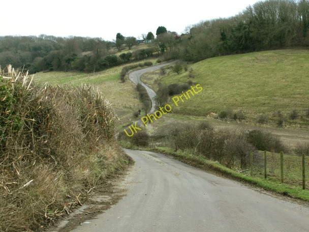 Photo 6"x4" View E along Gravel Lane Satmar c2009