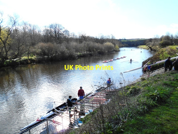 Photo 6"x4" Boating on the River Wear at Chester-le-Street Chester-Le-Street c2016