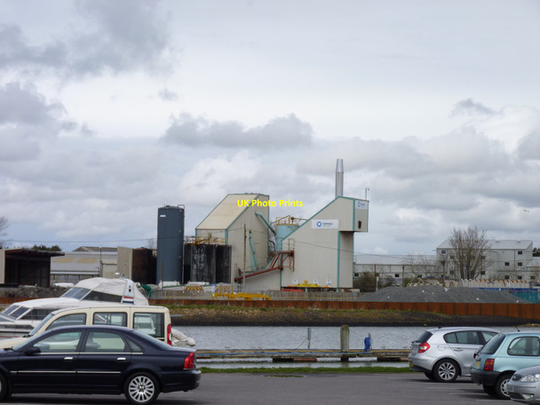 Photo 6"x4" Industrial Site on the River Arun, Littlehampton Littlehampton c2016