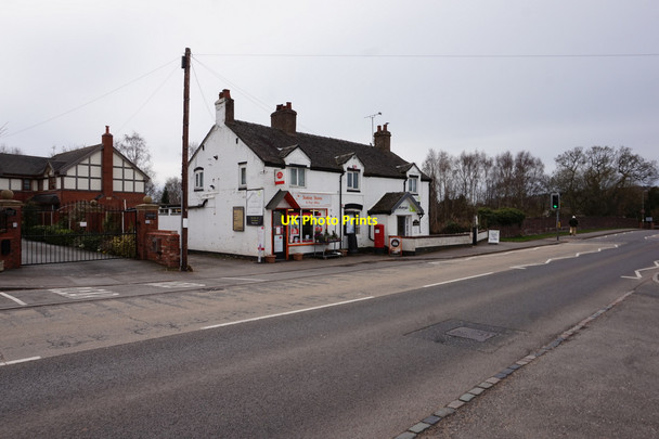 Photo 6"x4" Post Office, Baldwins Gate Baldwin's Gate c2016