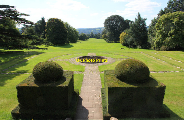 Photo 6"x4" Knightshayes vista Chettiscombe c2015