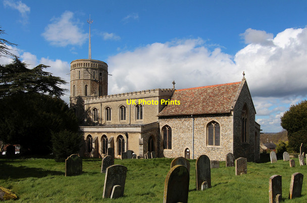 Photo 6"x4" St Mary, Swaffham Prior Commercial End c2016