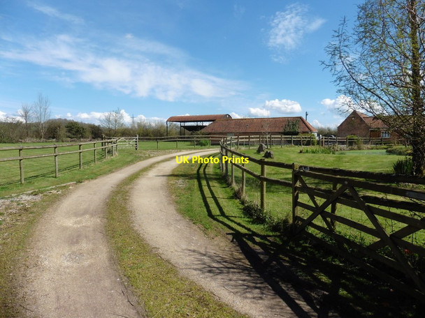 Photo 6"x4" Entrance driveway, The Coach House Bridgwater c2016