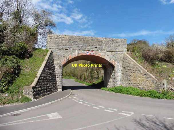 Photo 6"x4" Former railway bridge, Bawdrip Bawdrip c2016