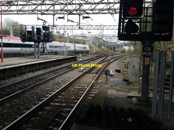 Photo 6"x4" Virgin Train departing Coventry for Euston  Coventry c2016