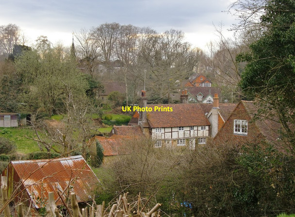Photo 6"x4" Peaslake seen from Radnor Road Peaslake c2016