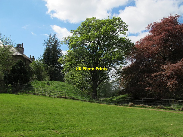 Photo 6"x4" Appleby Castle: outer ditch, looking west Appleby-in-Westmorland c2016