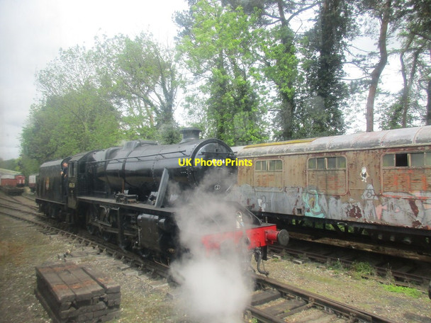Photo 6"x4" 8F 48624 at Swithland Sidings Rothley Plain c2016