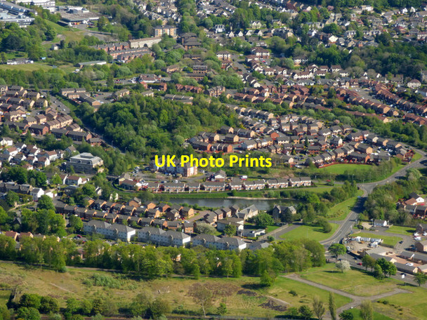 Photo 6"x4" Paisley from the air Paisley c2016 P1