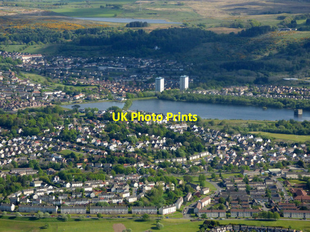 Photo 6"x4" Paisley from the air Paisley c2016 P2