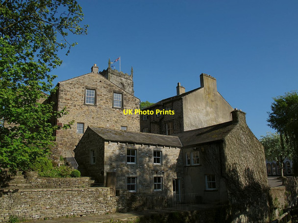 Photo 6"x4" Buildings east of the Eller Beck at Mill Bridge, Skipton  Skipton c2016