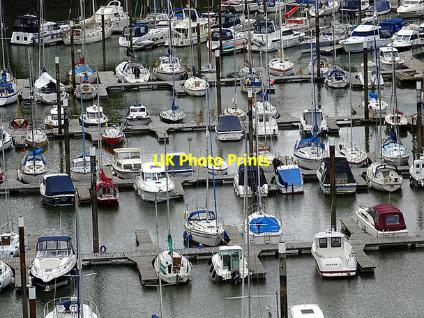 Photo 6"x4" Boats in the Neyland Yacht Haven Neyland c2016