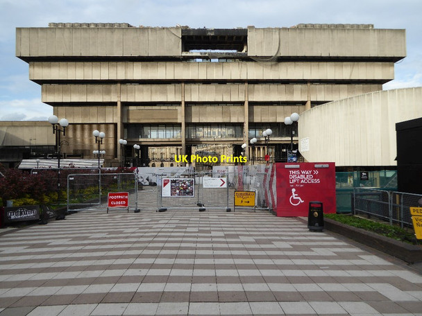 Photo 6"x4" Demolition of Central Library Lee Bank c2016