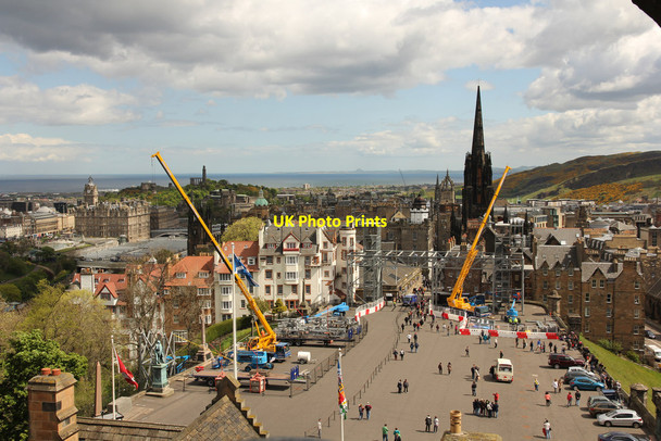 Photo 6"x4" Edinburgh Castle Esplanade Edinburgh c2016