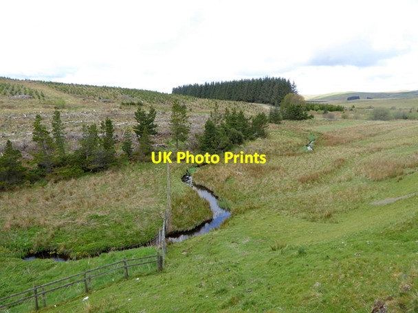 Photo 6"x4" Bellendean Burn Bellendean Rig c2016