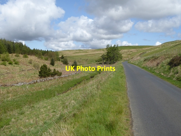 Photo 6"x4" B711 and Bellendean Burn Bellendean Rig c2016