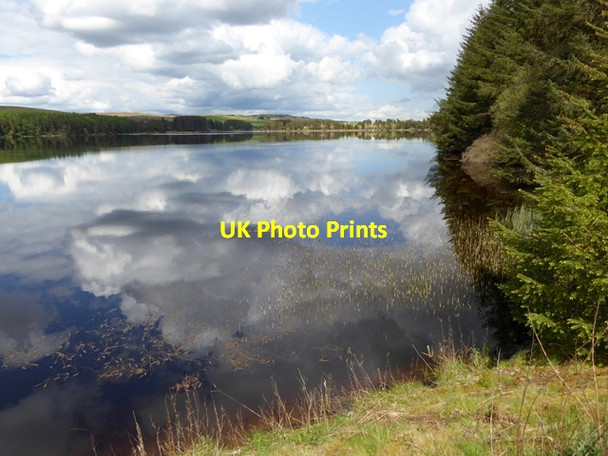 Photo 6"x4" Reflected cloudscape Roberton\/NT4214 c2016 P1