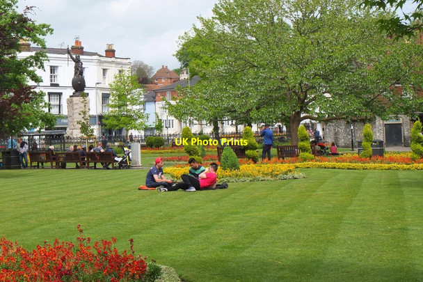 Photo 6"x4" Abbey Gardens, Winchester Winchester c2016