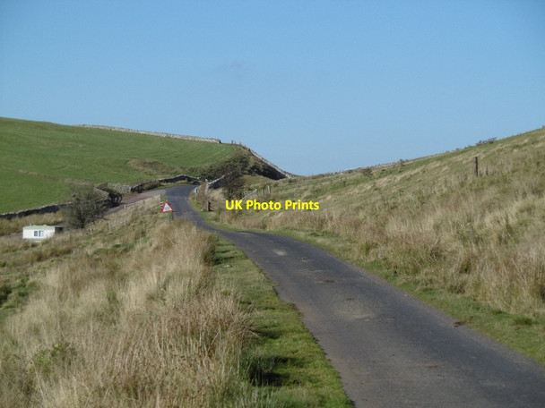 Photo 6"x4" Road to Oxnam Swinside Hall c2015