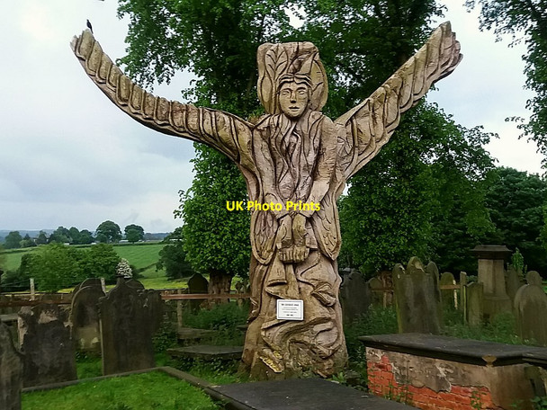 Photo 6"x4" The Calverley Angel  Apperley Bridge c2016
