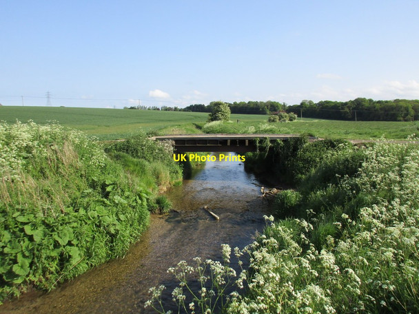 Photo 6"x4" Bridge over Laceby Beck Laceby Acres c2016
