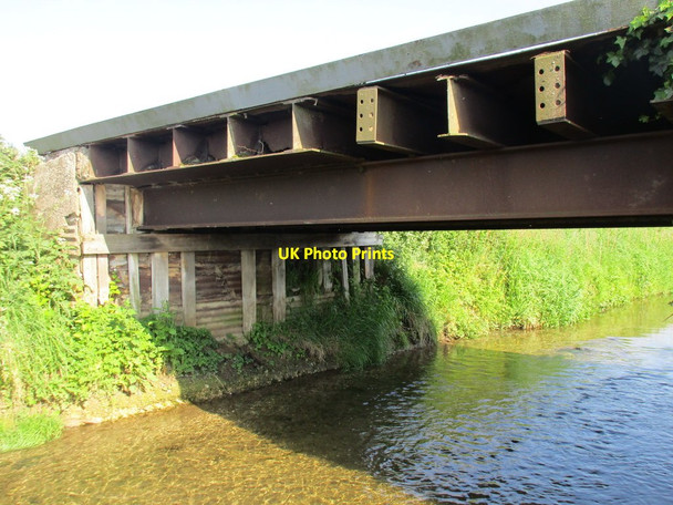 Photo 6"x4" Bridge over Laceby Beck Laceby Acres c2016