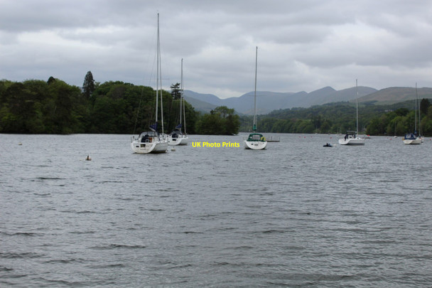 Photo 6"x4" Looking North from Cockshott Point Bowness-On-Windermere c2016