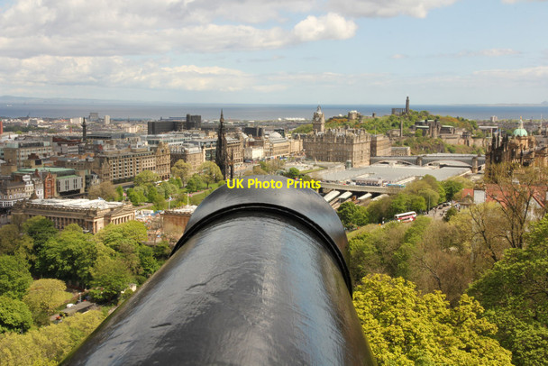 Photo 6"x4" Edinburgh from the forewall battery Edinburgh c2016