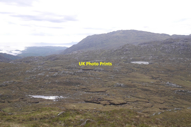 Photo 6"x4" Bogs above Gleann M\u00c3\u00a0ma Polnish c2016