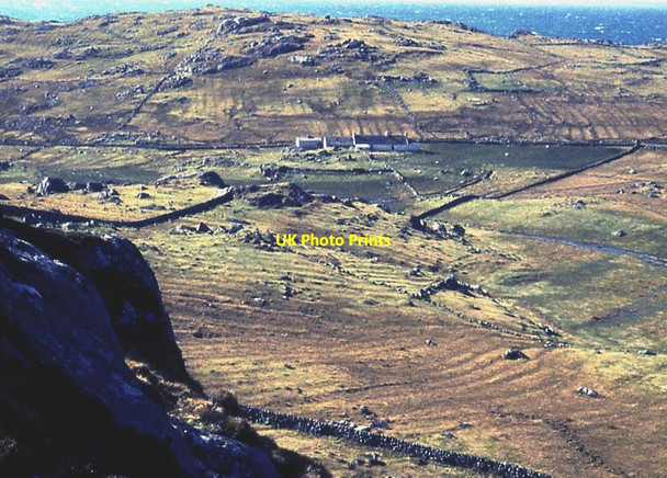 Photo 6"x4" Totamore from Clach na Ban-righ Clabhach c1976