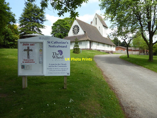 Photo 6"x4" St Catherine's church, Blackwell Apes Dale c2016