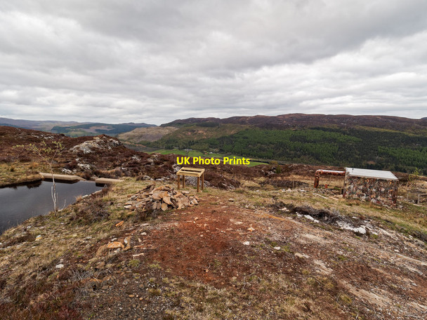 Photo 6"x4" Allt Tighe Cumhaig hydro-electric scheme Struy c2016